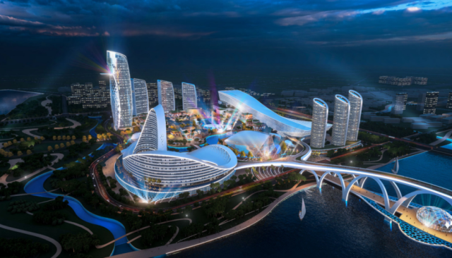 将重点建设世界级冰雪娱乐综合体,一站式度假酒店,欢乐小镇,国际高端