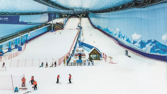 全球超大室内滑雪场—哈尔滨融创雪世界